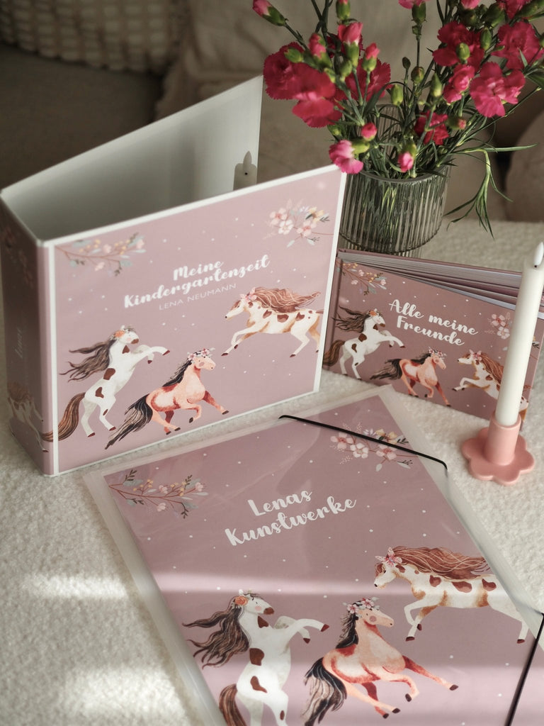 Kindergarten Ordner PFERDE - NILENA