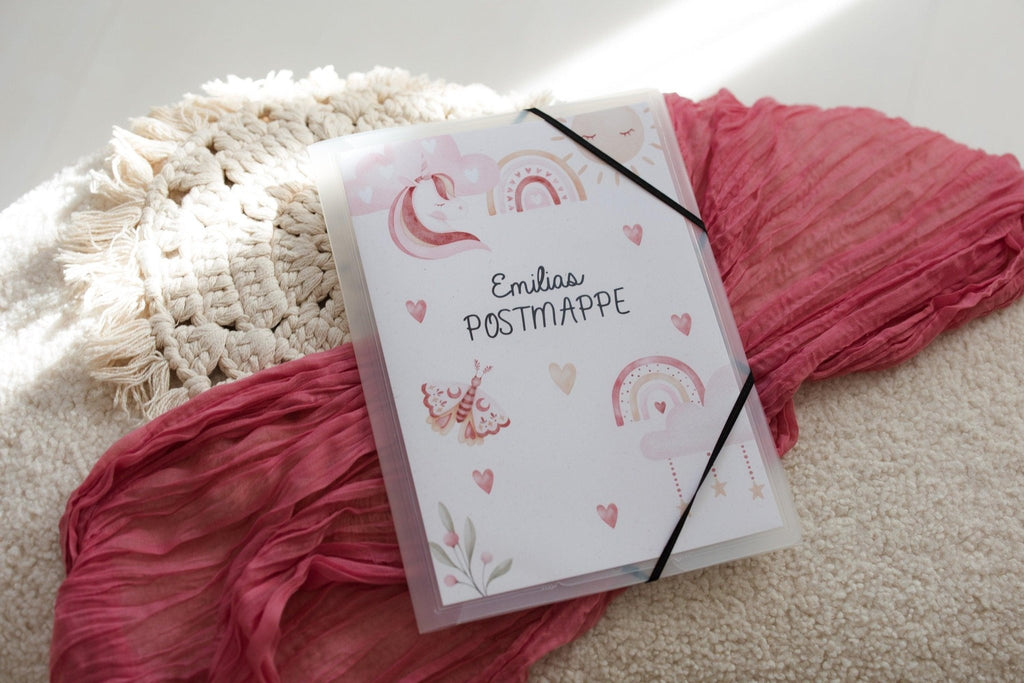 Sammelmappe EINHORN ROSA - NILENA