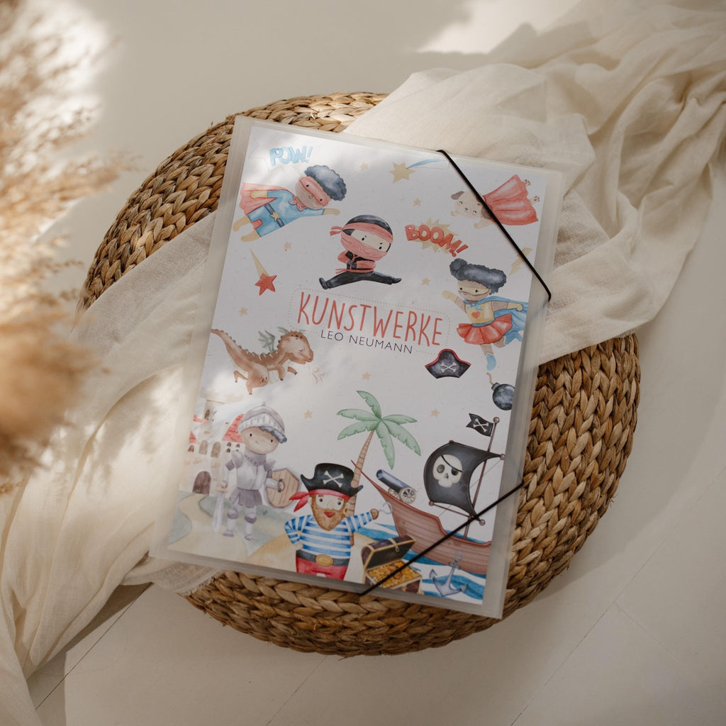 Sammelmappe SUPERHELDEN - NILENA