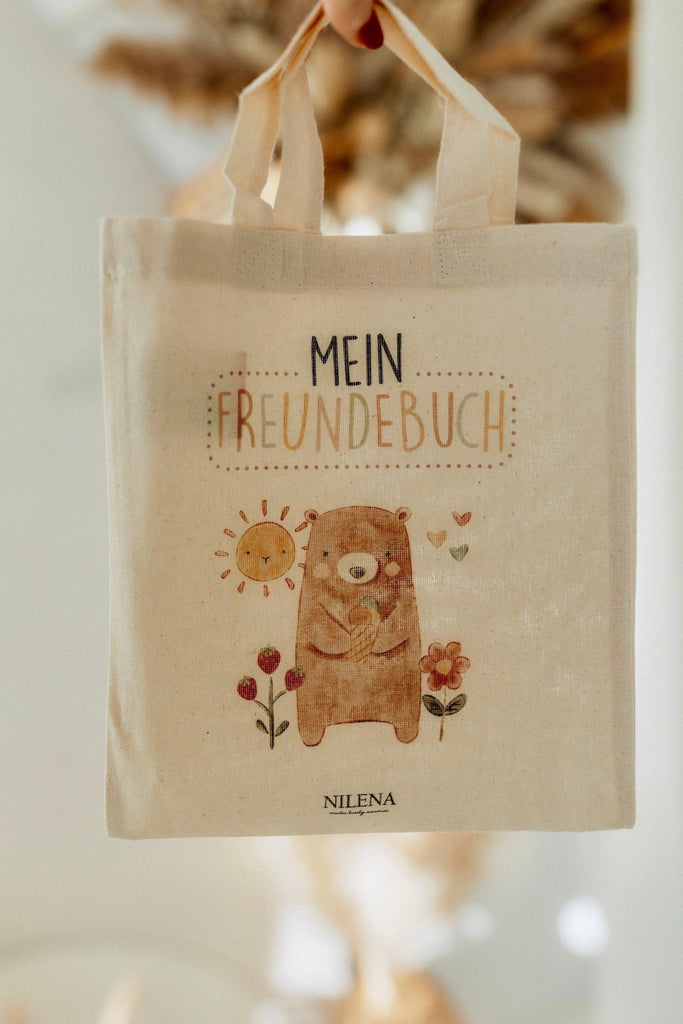 Stofftasche Freundebuch - NILENA